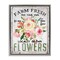 Stupell Industries Pick Your Own Flowers Floater Framed Canvas Wall Art Design by Creatif Belle